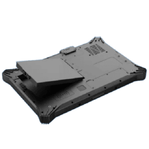 NB-I10J widok od tyłu z wysuniętą baterią